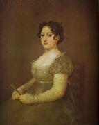Francisco Jose de Goya Woman with a Fan oil on canvas